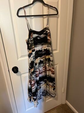 Anthropologie d.RA Abstract Print Dress